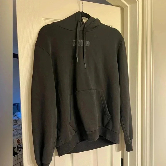 Puma black men’s sweatshirt size M - Picture 1 of 7